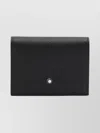 Montblanc Textured Finish Wallets And Cardholders Collection In Black