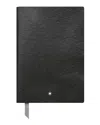 Montblanc Fine Stationery Lined Notebook In Black