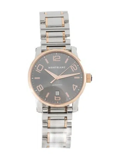 Pre-owned Montblanc Timewalker Watch, 39mm In Multi