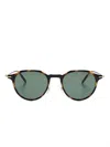 MONTBLANC TORTOISESHELL-EFFECT SUNGLASSES