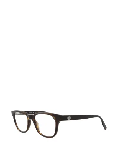 Montblanc Tortoiseshell-pattern Square-frame Glasses In Brown