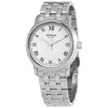 MONTBLANC MONTBLANC TRADITION AUTOMATIC SILVER DIAL LADIES WATCH 124783