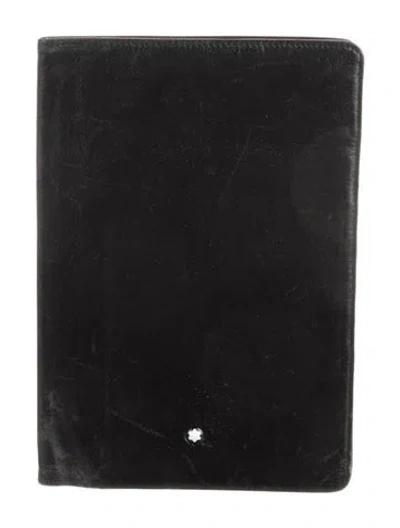 Pre-owned Montblanc Travel Case In Black