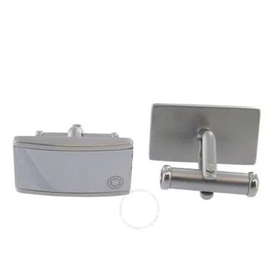 Montblanc Tungsten And Stainless Steel Cuff Links