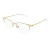 Montblanc Unisex Black Rectangular Eyeglass Frames Mb0234ok 001