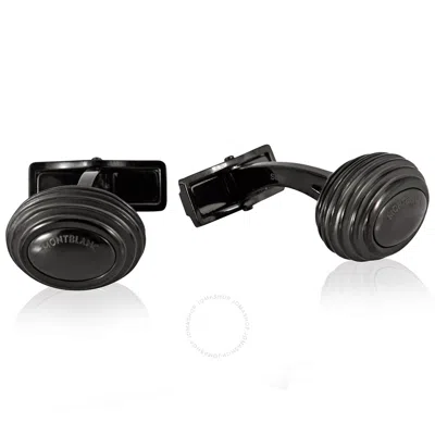 Montblanc Urban Speed Pvd Cuff Links In Black