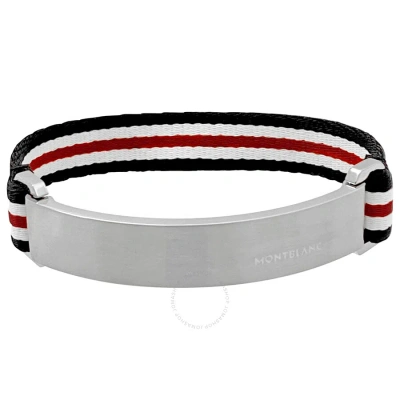 Montblanc Urban Spirit Natostrap Bracelet With Steel Closure In Multicolor