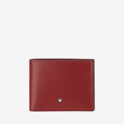 Montblanc Wallet 6 Compartments Meisterstück In Animal Print