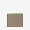 Montblanc Wallet 6 Compartments Sartorial In Mastic