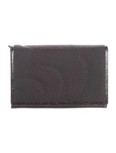 Pre-owned Montblanc Wallet In Black