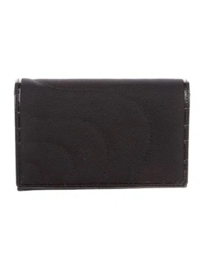 Pre-owned Montblanc Wallet In Black