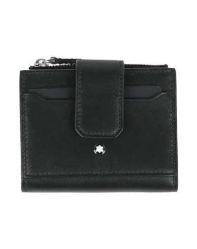 Montblanc Wallet Black Size - Leather