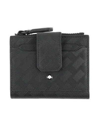 Montblanc Wallet Black Size - Leather