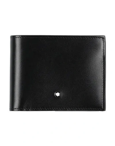 Montblanc Wallet Black Size - Leather