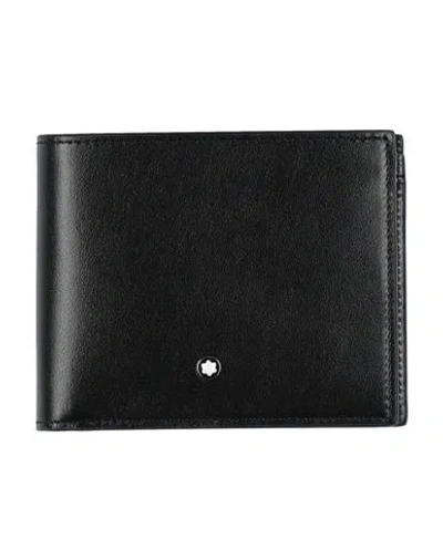 Montblanc Wallet Black Size - Leather