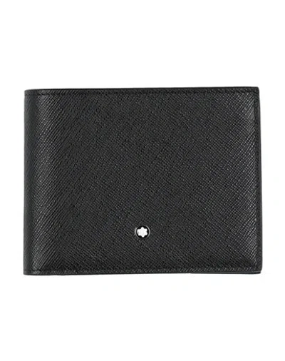 Montblanc Wallet Black Size - Leather