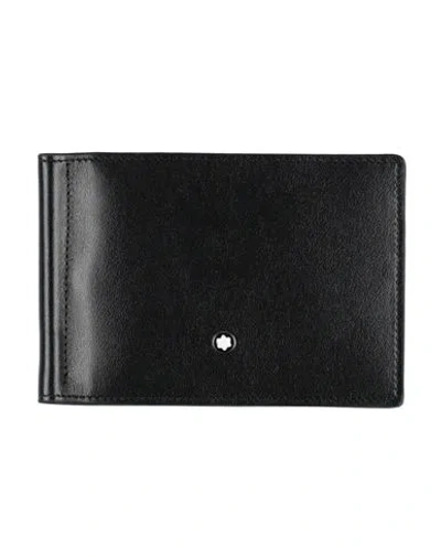 Montblanc Wallet Black Size - Leather