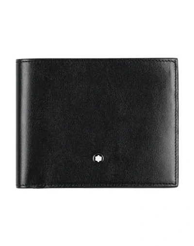 Montblanc Wallet Black Size - Leather