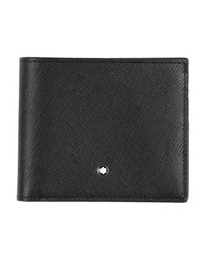 Montblanc Wallet Black Size - Leather