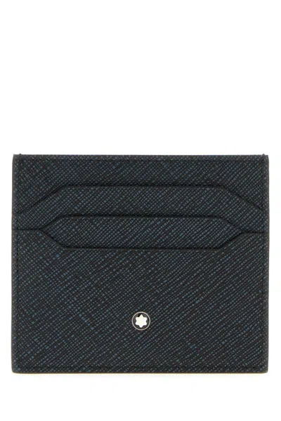 Montblanc Wallets In Blue