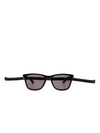 Montblanc Wayfarer-frame Sunglasses In Black