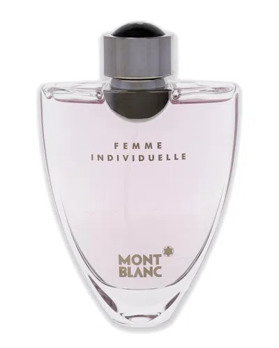 Montblanc Women's 2.5oz Individuelle Edt Spray In Pink