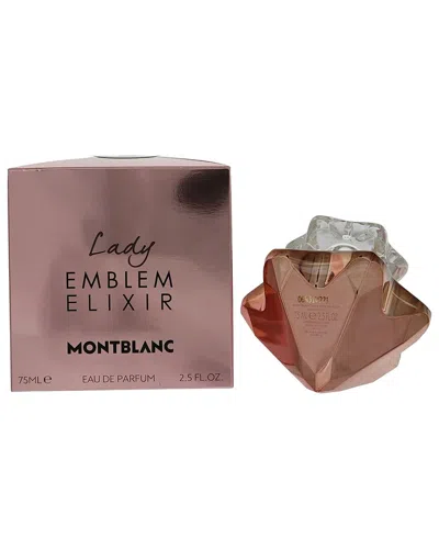 Montblanc Women's 2.5oz Lady Emblem Elixir Edp Spray In Pink