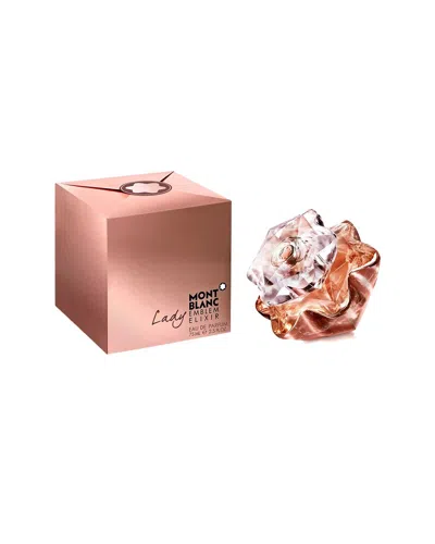 Montblanc Women's 2.5oz Lady Emblem Elixir Edp Spray In Transparent