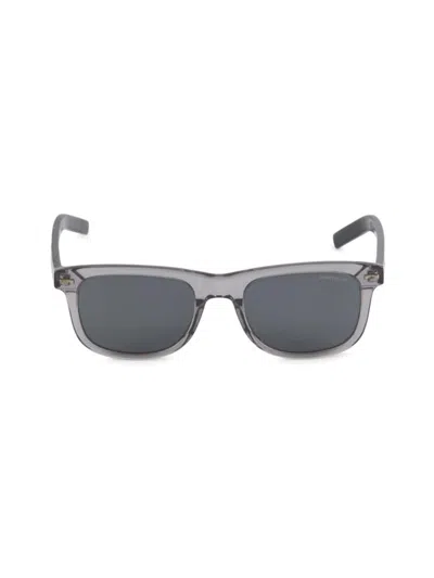 Montblanc Women's 51mm Solid Lens Square Sunglasses In Gray