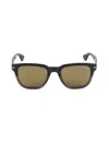 Montblanc Women's 51mm Solid Lens Square Sunglasses In Black