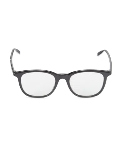 Montblanc Women's 52mm Square Eyeglasses In Black