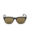 Montblanc Women's 53mm Solid Lens Square Plastic Sunglasses In Brown