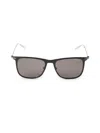Montblanc Women's 53mm Square Sunglasses In Black