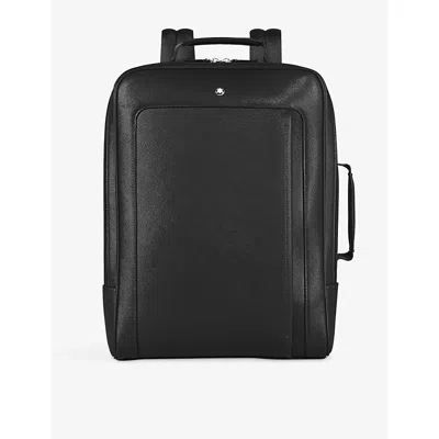 Montblanc Womens Companion Rectangular Sartorial Leather Backpack