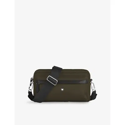 Montblanc Womens Technical Fabric Woven Cross-body