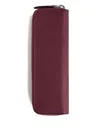 Montblanc Zip Leather Pen Pouch In Burgundy