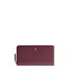 Montblanc Zip Wallet In Red