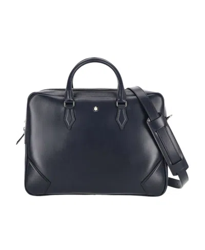 Montblanc Zipped Document Case In Black