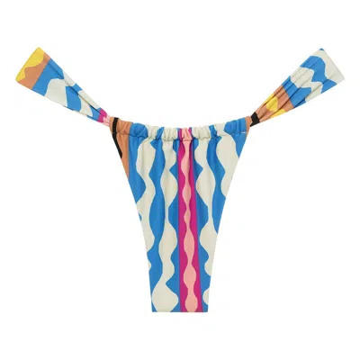 Montce Abstract Sandra Bikini Bottom In Multi