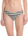 Montce Added Coverage Lulu Bikini Bottom In Gray