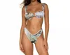 Montce Added Coverage Lulu Bikini Bottom In St. Barths Floral In Multi