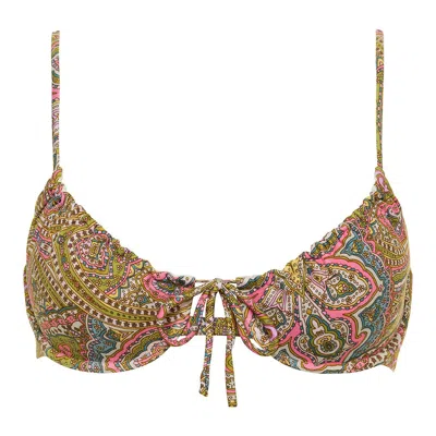 Montce Ali Paisley Lucy Bikini Top