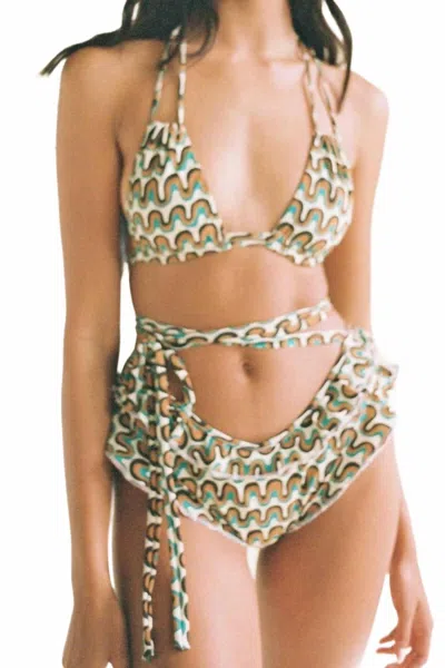 Montce Ballet Lulu Bikini Bottom In Groovy In Multi