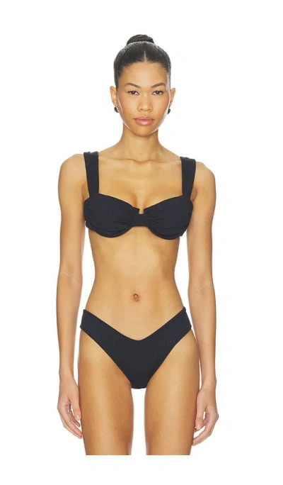 Montce Bella Bikini Top In Black