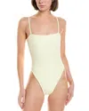 Montce Bikini Jacelyn One-piece In Beige