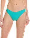 Montce Binded Bikini Bottom In Green