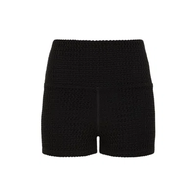 Montce Charcoal Zoe Bike Short In Black