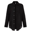 Montce Black Long Sleeve Button Down Shirt In Black