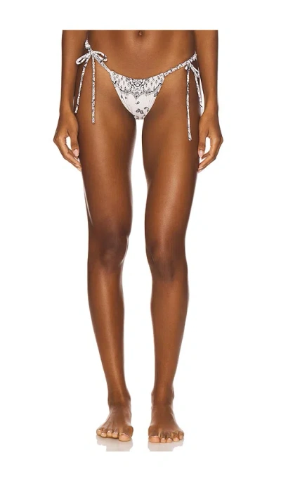 Montce Brasil Scrunch Bikini Bottom In Multi