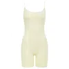 Montce Buttercream Rib Alina Midi Onesie